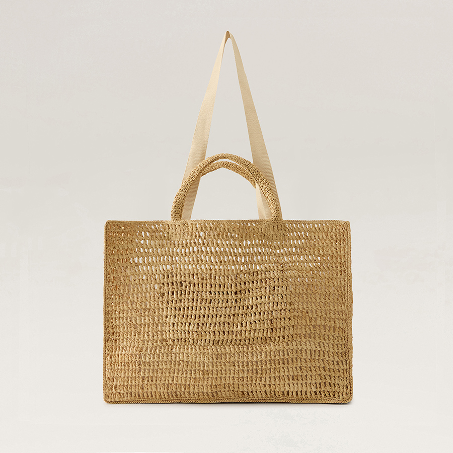 Anika Raffia Crochet Tote(アニカ ラフィア クロシェ トート)