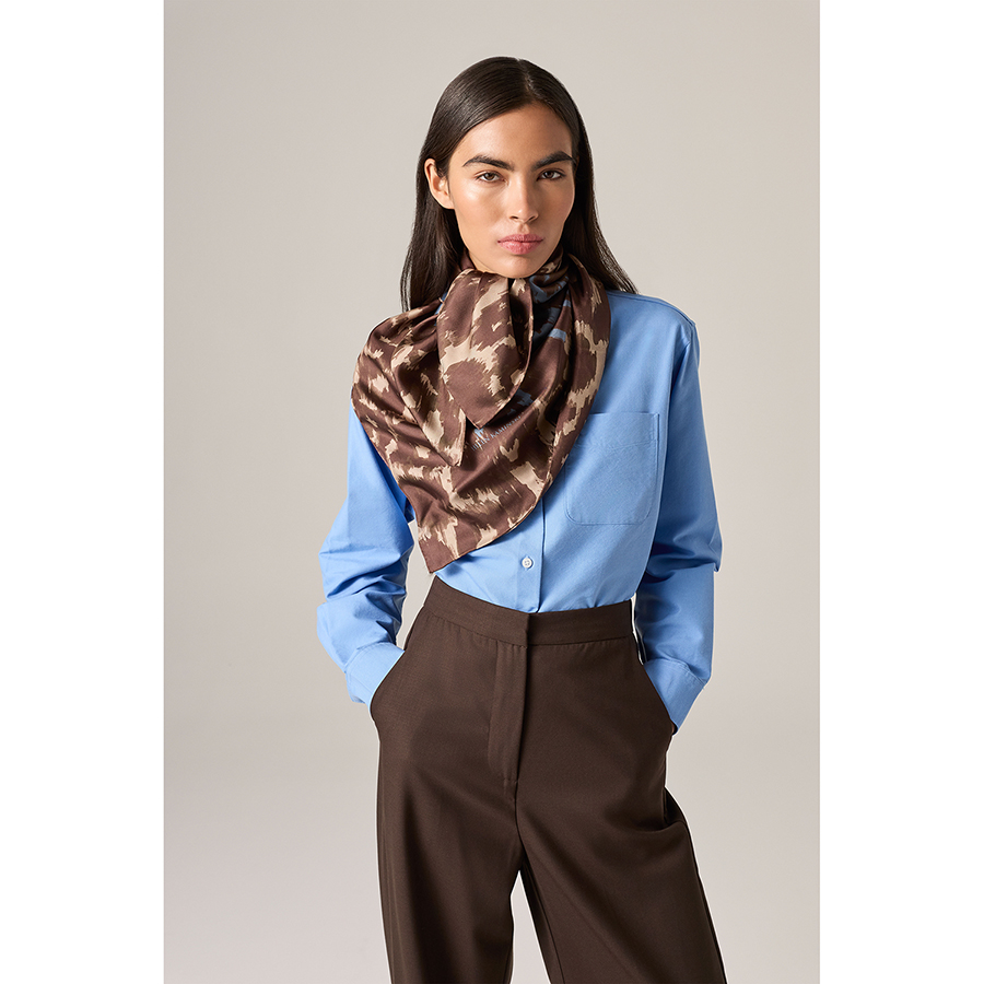 Animal Print Silk Scarf(アニマル スカーフ) Animal Print Silk Scarf(アニマル スカーフ)