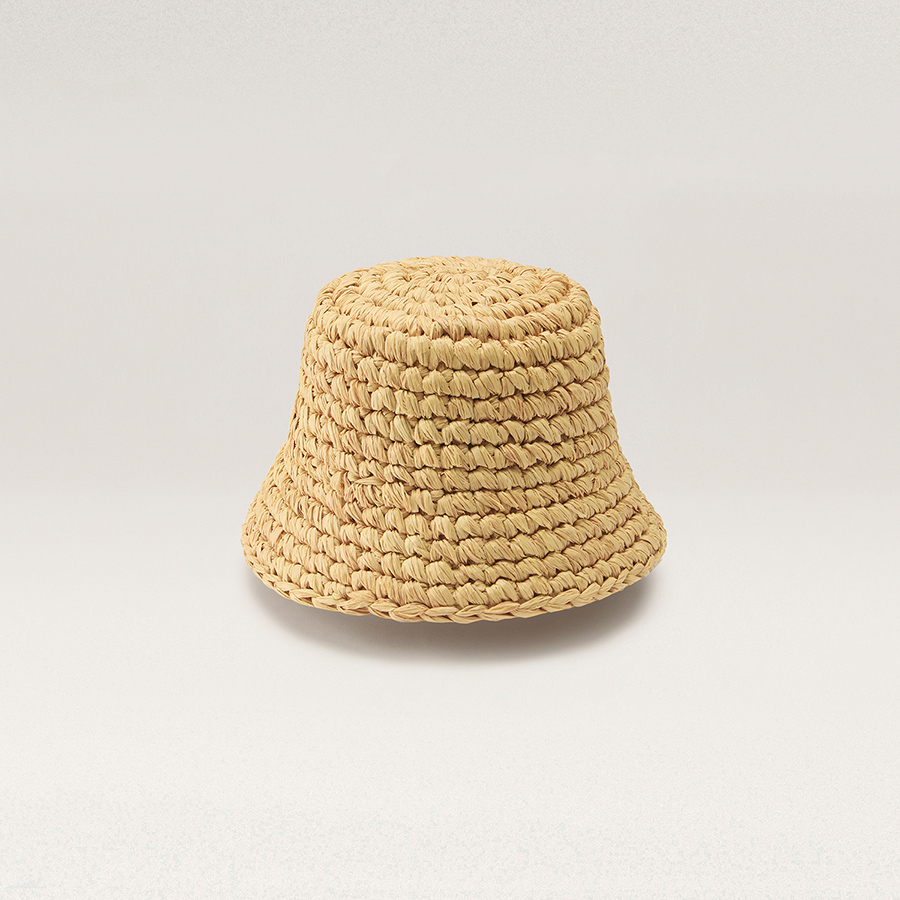Anya Raffia Handmade Bucket(アニャ)