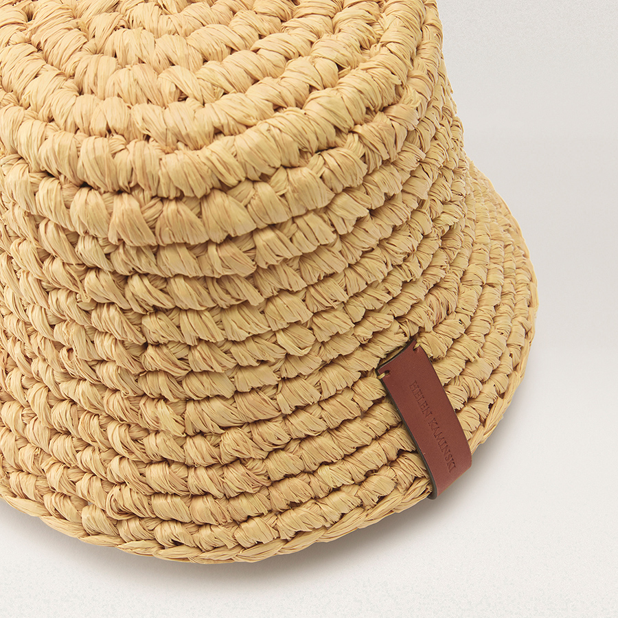 Anya Raffia Handmade Bucket(アニャ)