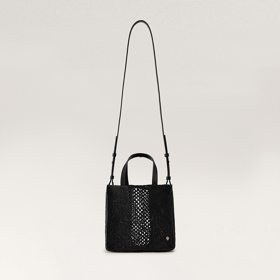 Arleth Raffia Crochet Mini Tote(アーレス)