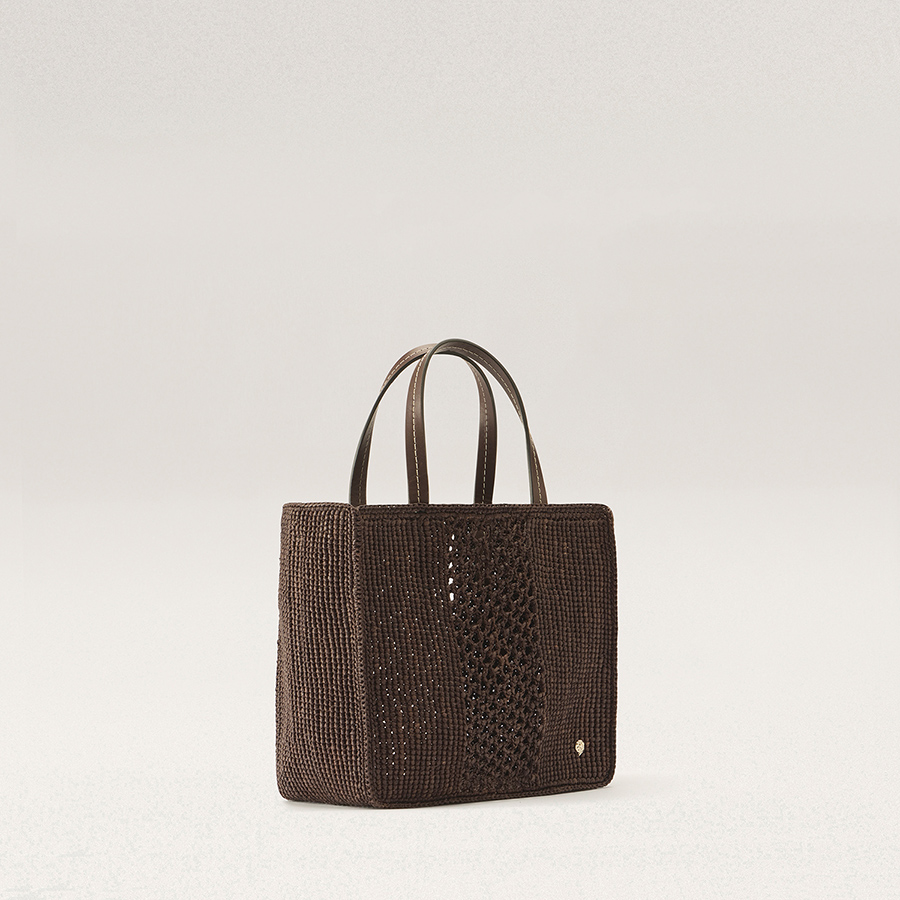 Arleth Raffia Crochet MiniTote(アーレス)