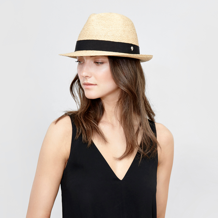 Helen Kaminski AVARA Hat Blush/Tamarillo