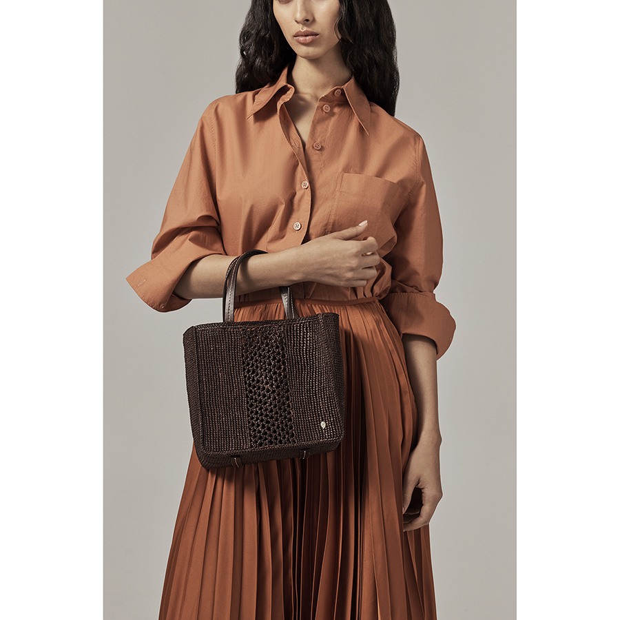 Arleth Raffia Crochet MiniTote(アーレス)