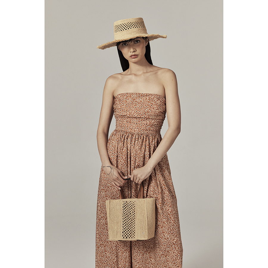 Arleth Raffia Crochet MiniTote(アーレス)