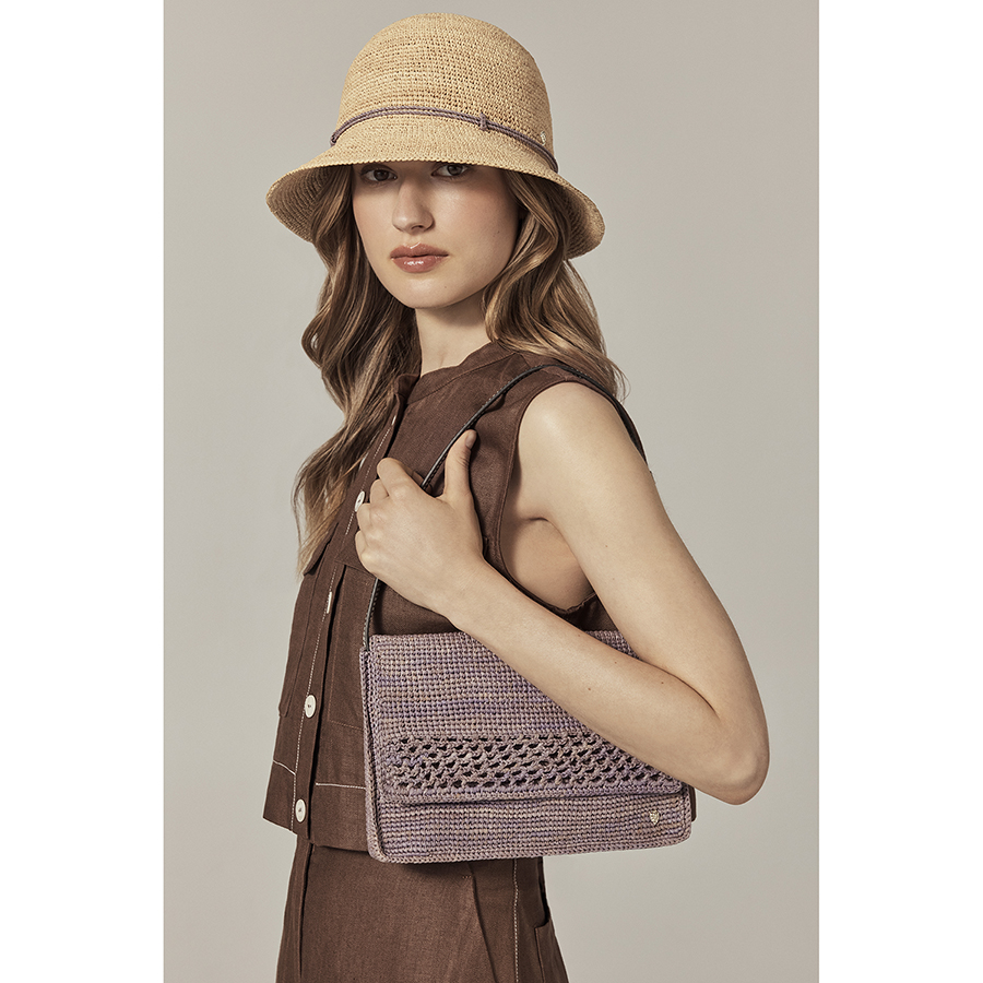 Poppy Raffia Crochet Crossbody(ポピー)