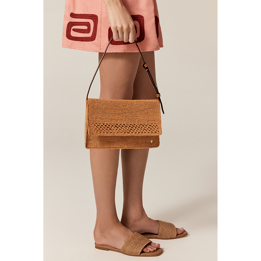 Poppy Raffia Crochet Crossbody(ポピー)