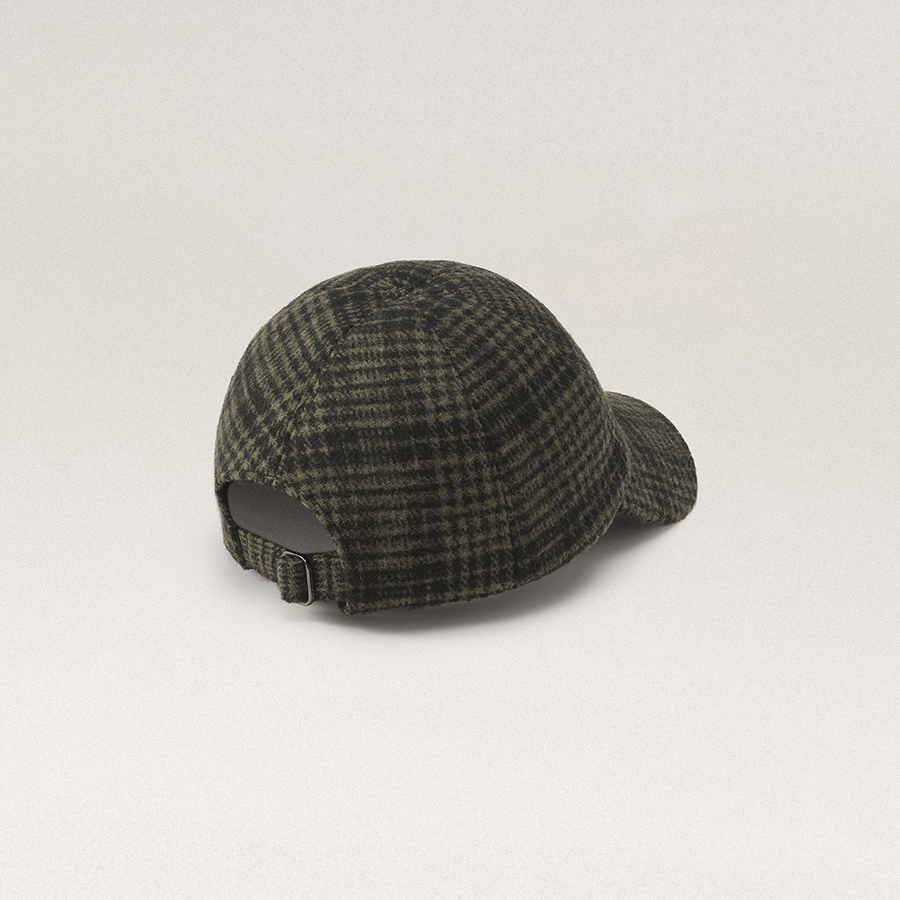 Buddy Wool Blend Check Cap(バディ) Buddy Wool Blend Check Cap(バディ)