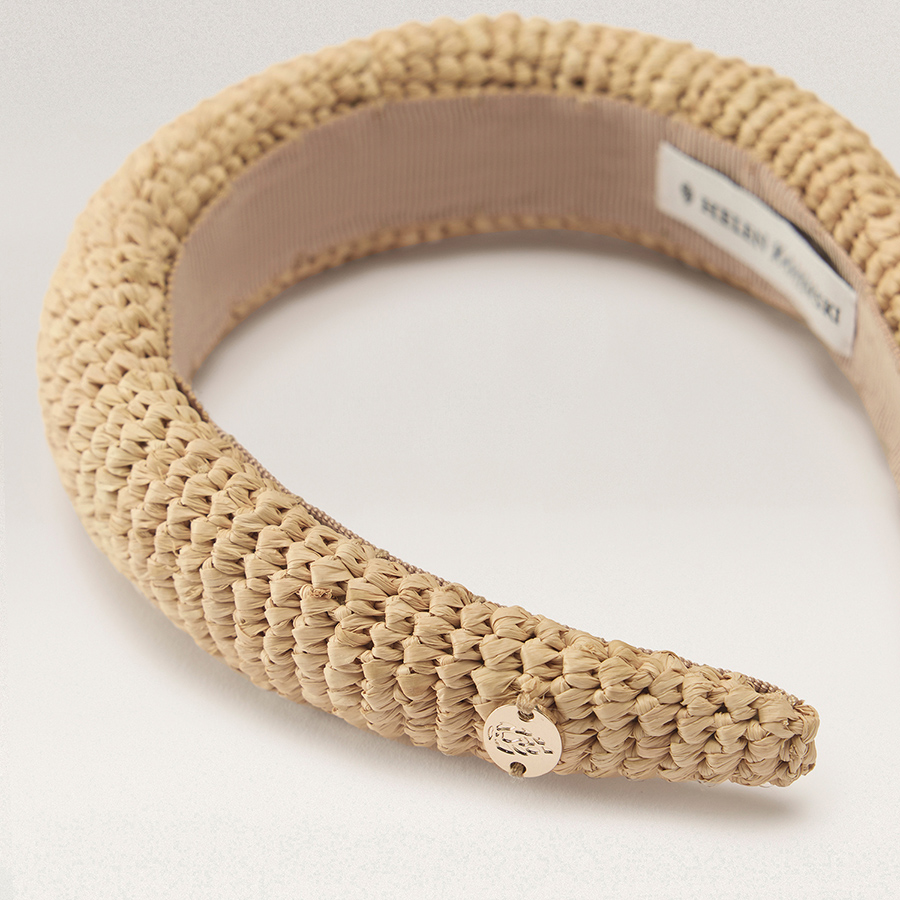 Darcy Raffia Headband (ダーシー)
