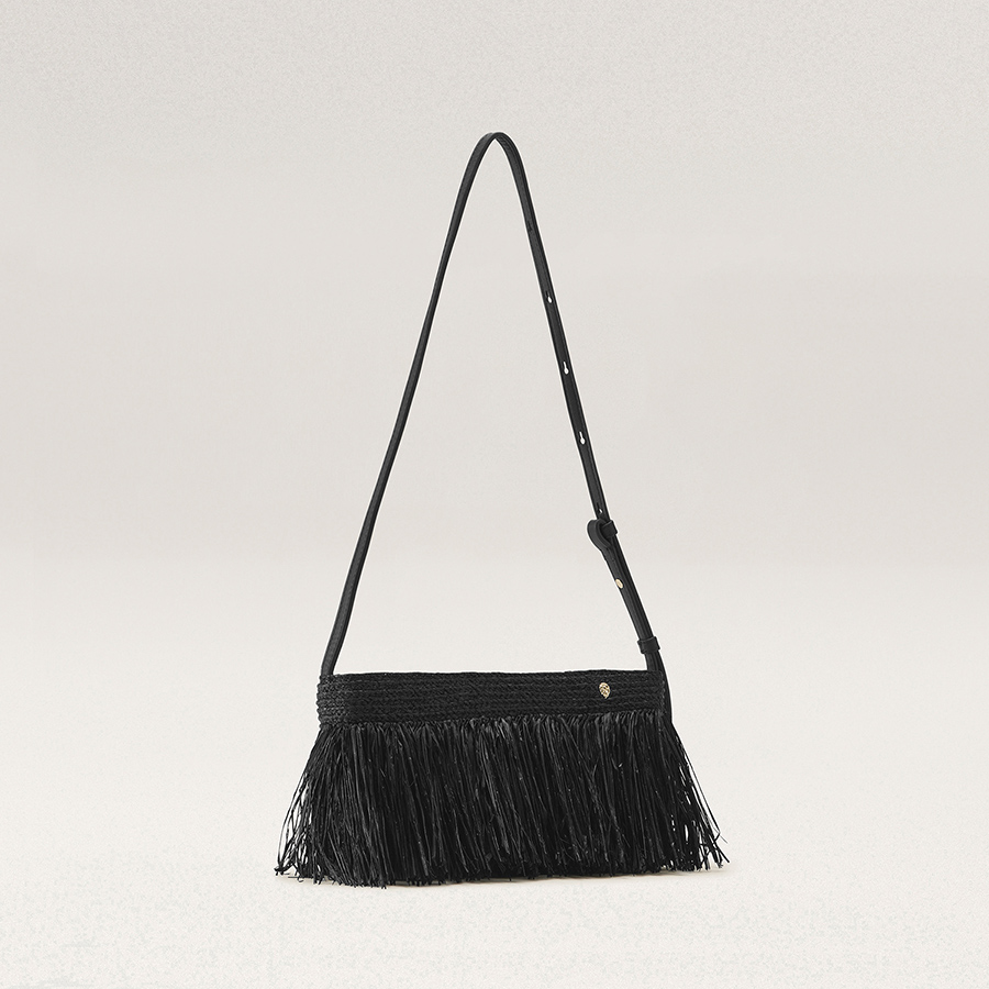 Dawn Raffia Fringe Crossbody(ドーン フリンジ)