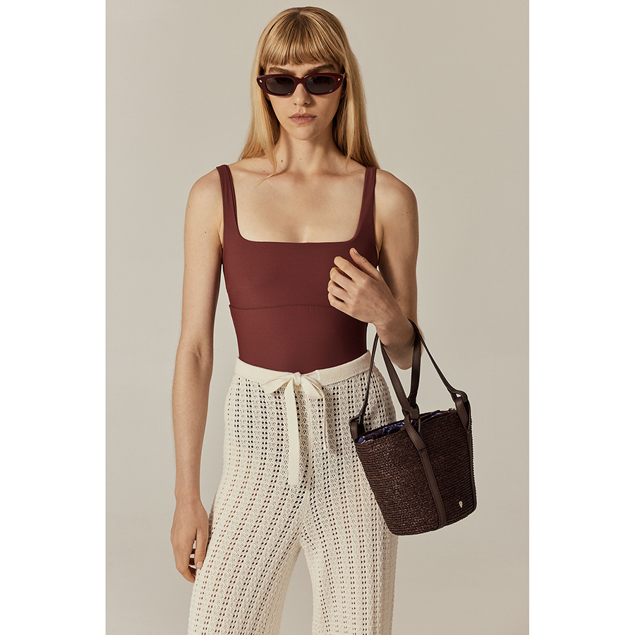 Bisou Print Basket(ビソウ プリント)