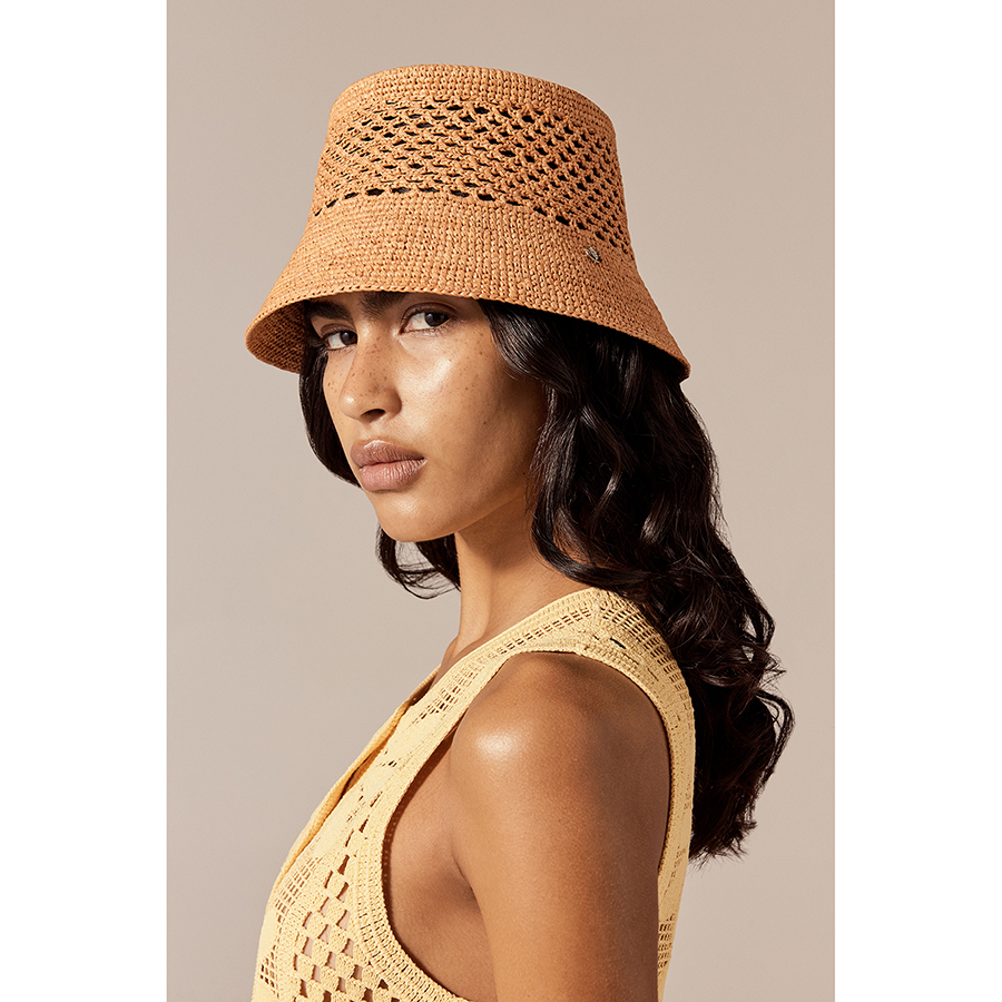 Hana Raffia Bucket(ハナ)