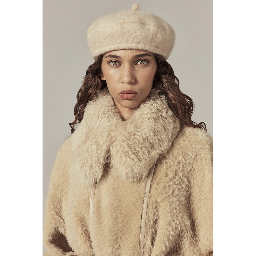 Louella Mohair Blend Beret(ルエラ)