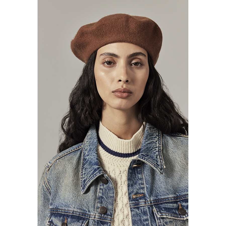 Issy Rollable Wool Beret(イッシー )