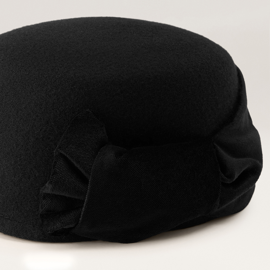 Savoy Wool Felt Evening Cap(サヴォイ) Savoy Wool Felt Evening Cap(サヴォイ)