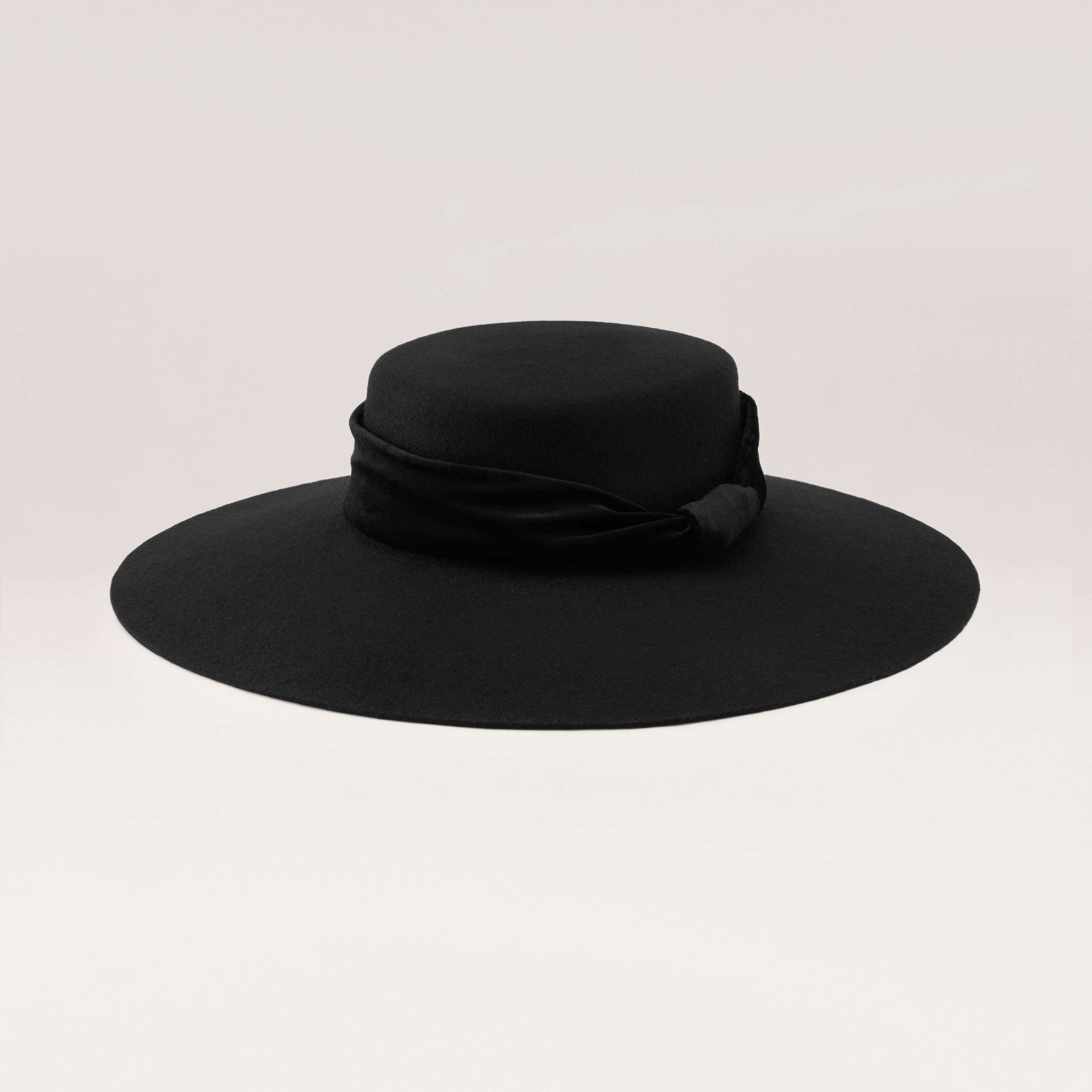 Ruby Wool Felt Boater(ルビー)