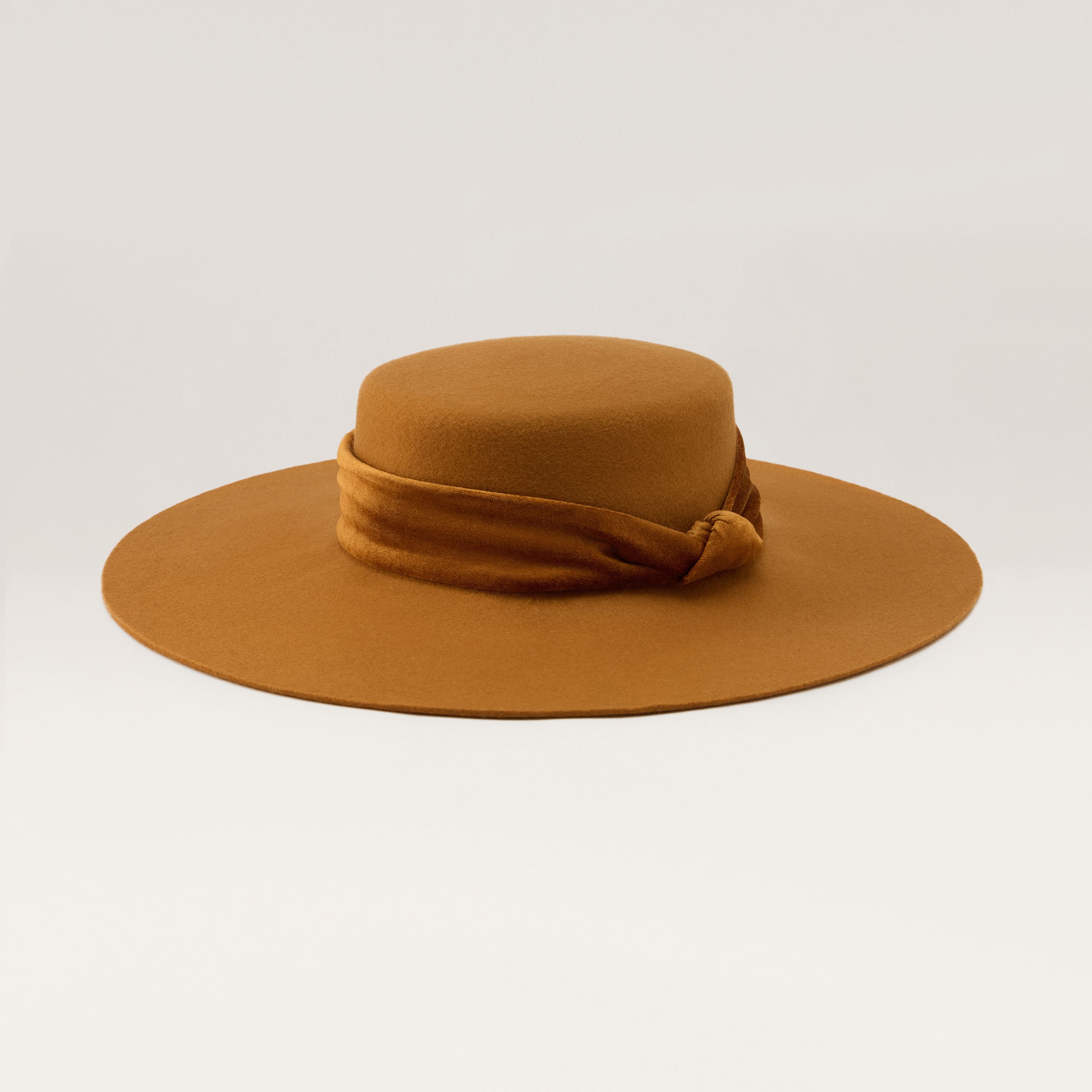 Ruby Wool Felt Boater(ルビー)