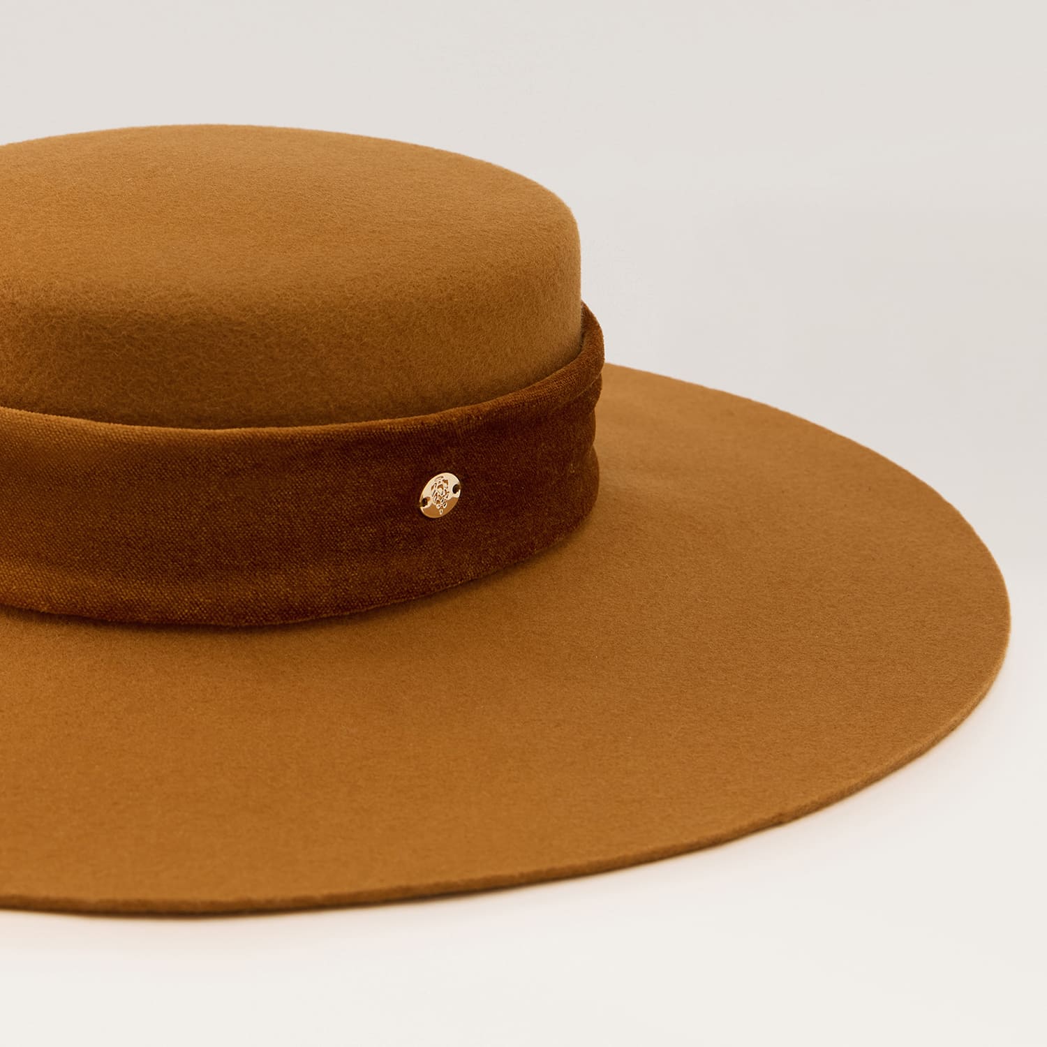 Ruby Wool Felt Boater(ルビー)