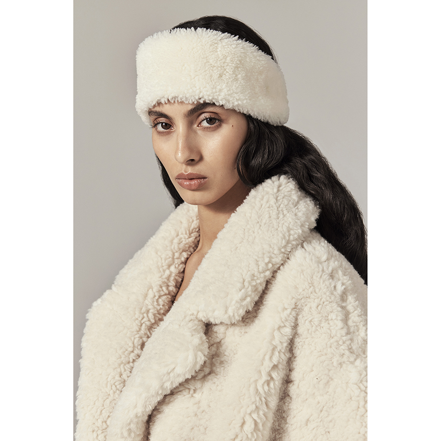 Allegra Shearling Headband(アレグラ シアリング) Allegra Shearling Headband(アレグラ シアリング)