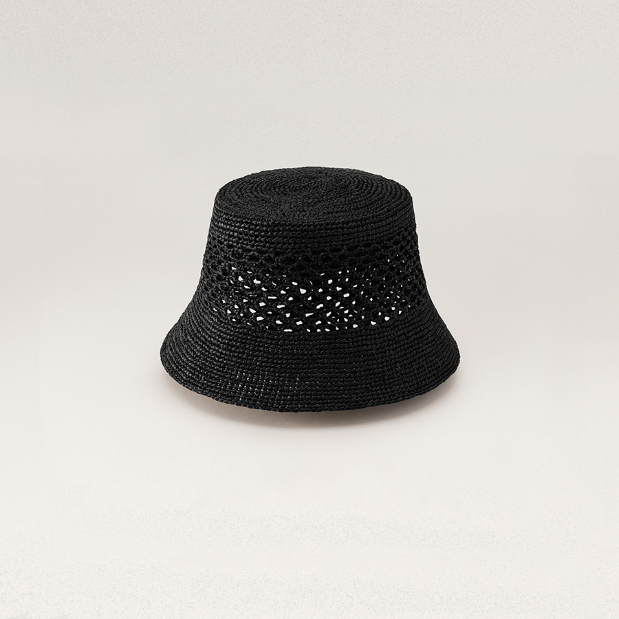 Hana Raffia Bucket(ハナ)