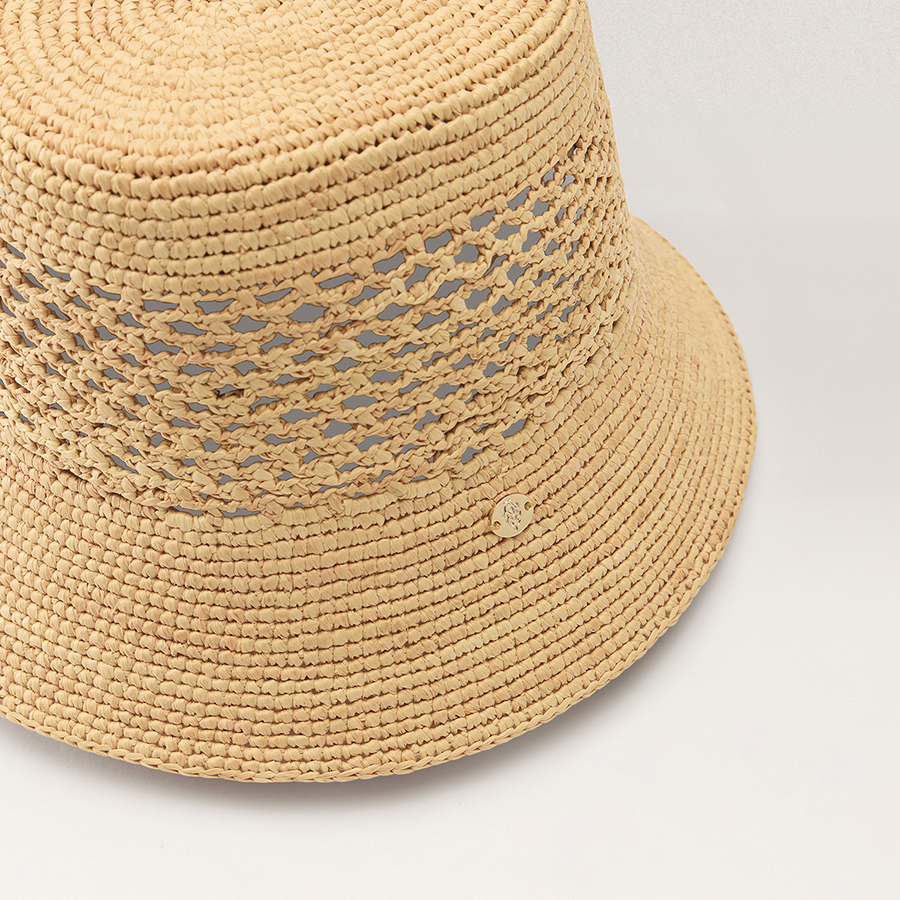 Hana Raffia Bucket(ハナ)
