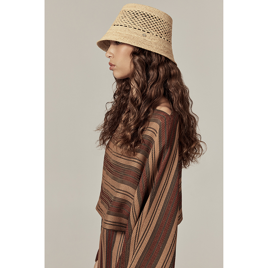 Hana Raffia Bucket(ハナ)