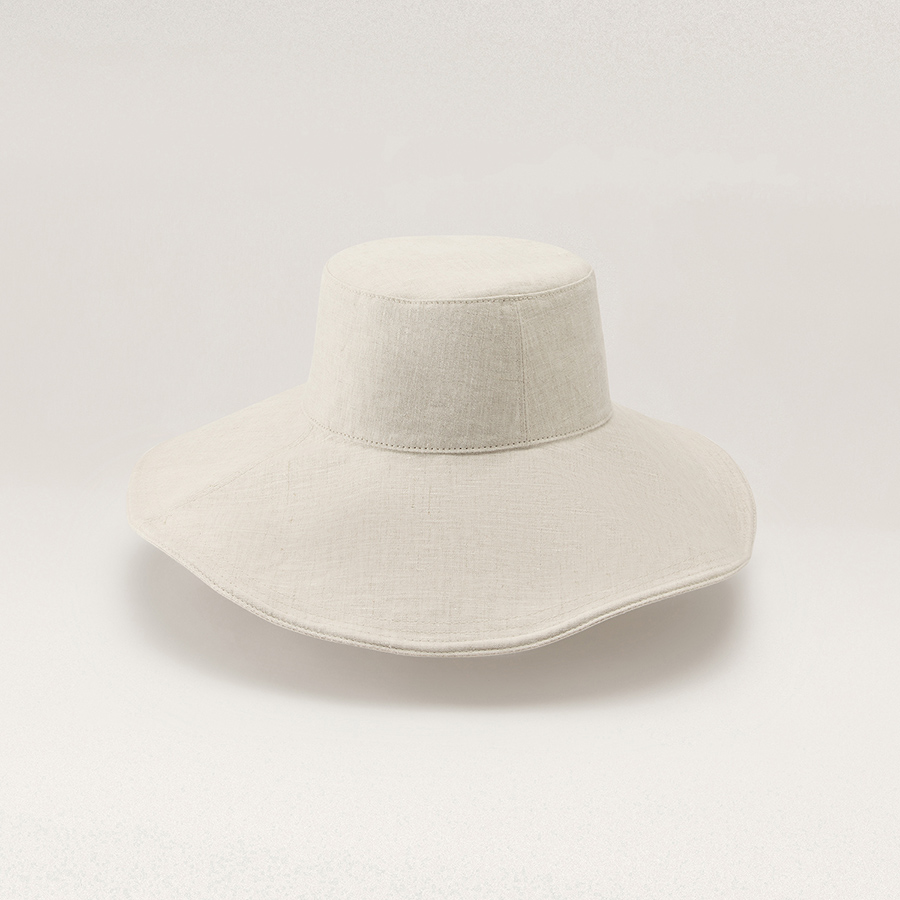 Isha Linen Blend Bucket(イシャ)