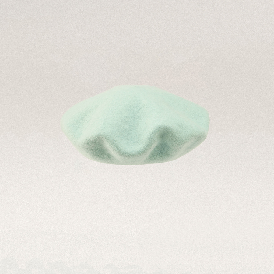 Issy Rollable Wool Beret(イッシー )