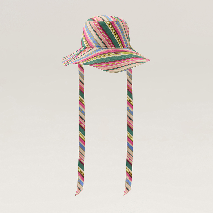 Kiyoma Stripe(キヨマ コットン ストライプ バケット)