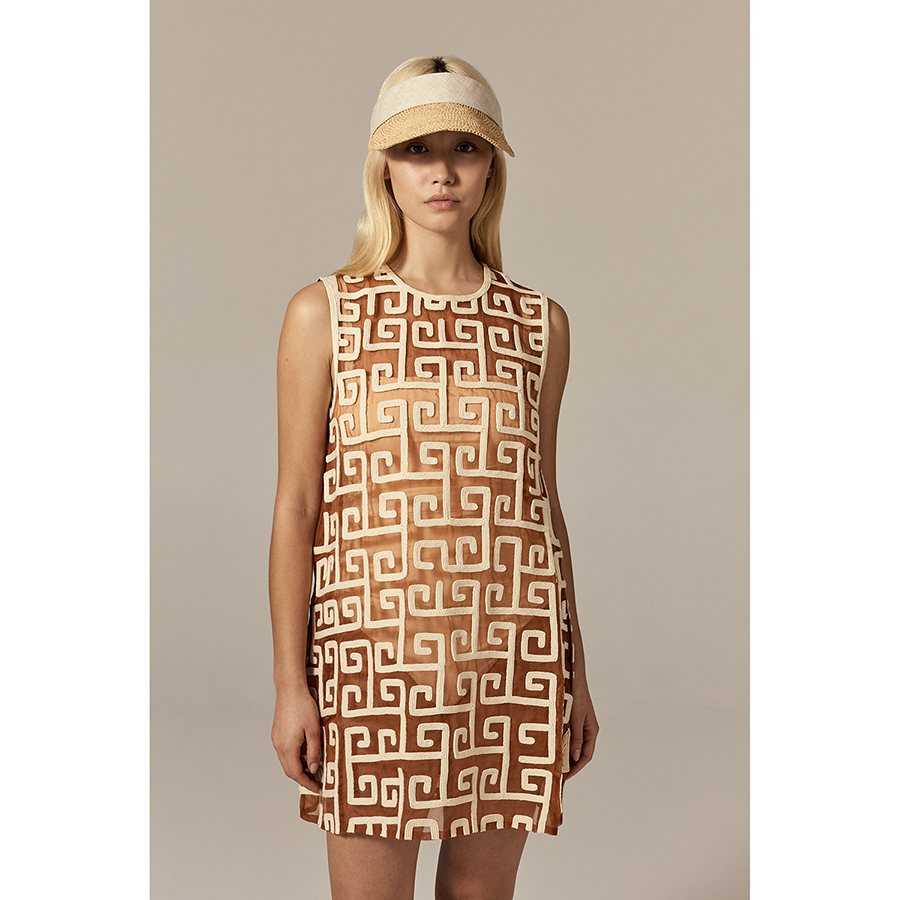 Parker Raffia Peak Visor(パーカー)