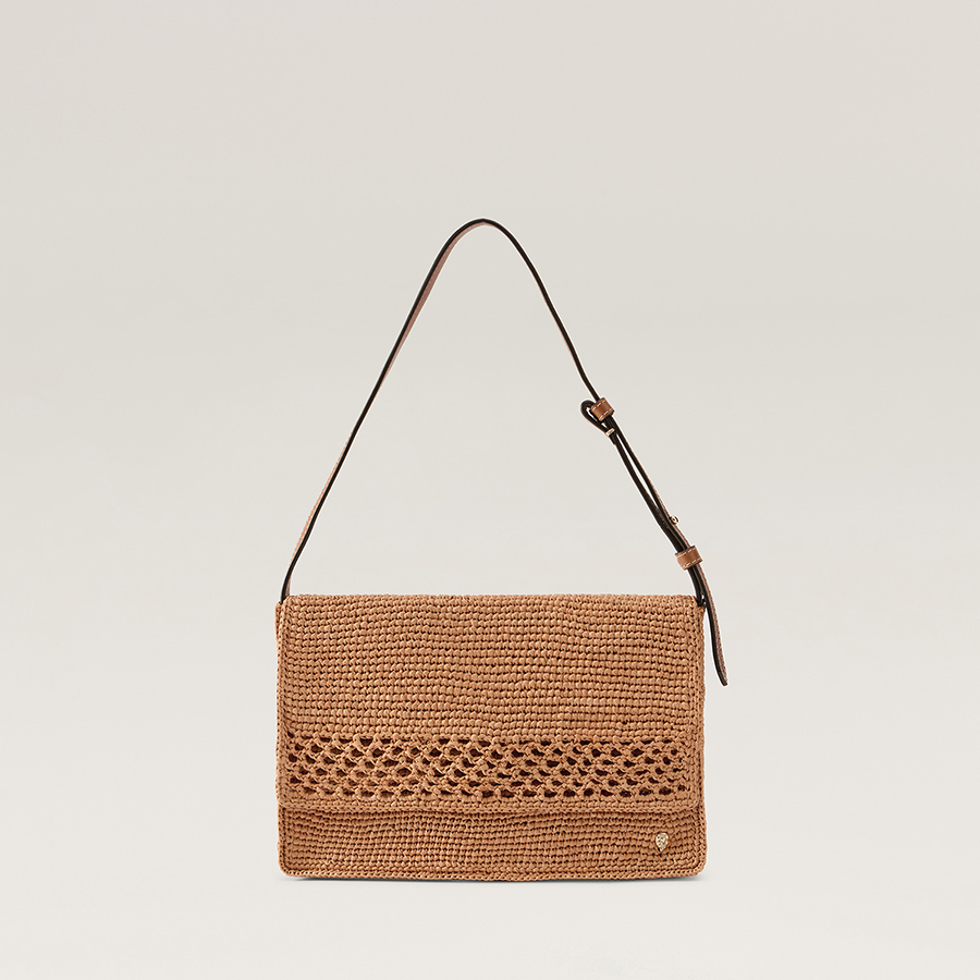 Poppy Raffia Crochet Crossbody(ポピー)
