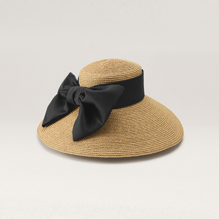 Rocco Raffia Bow Sun Hat (ロッコ)