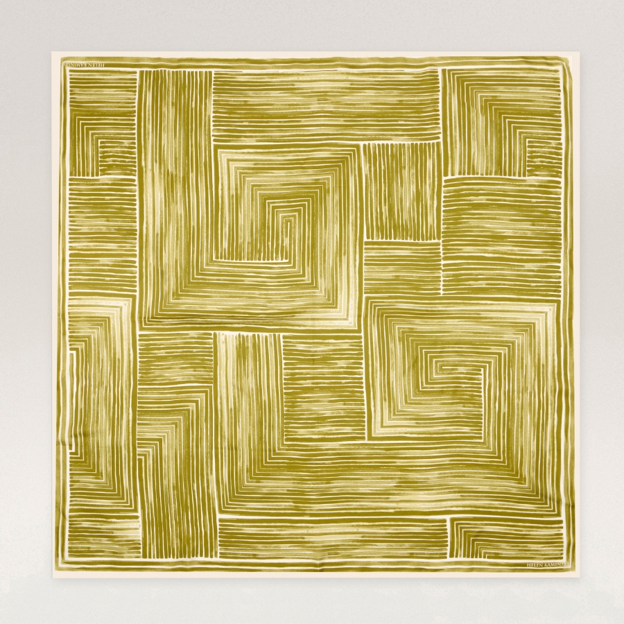 Alaura Silk Print Scarf(アラウラ)