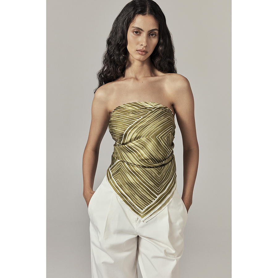 Alaura Silk Print Scarf(アラウラ)