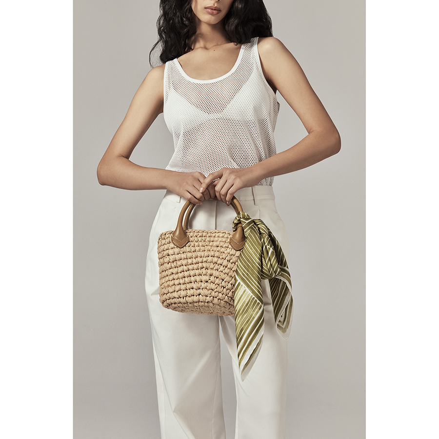 Alaura Silk Print Scarf(アラウラ)