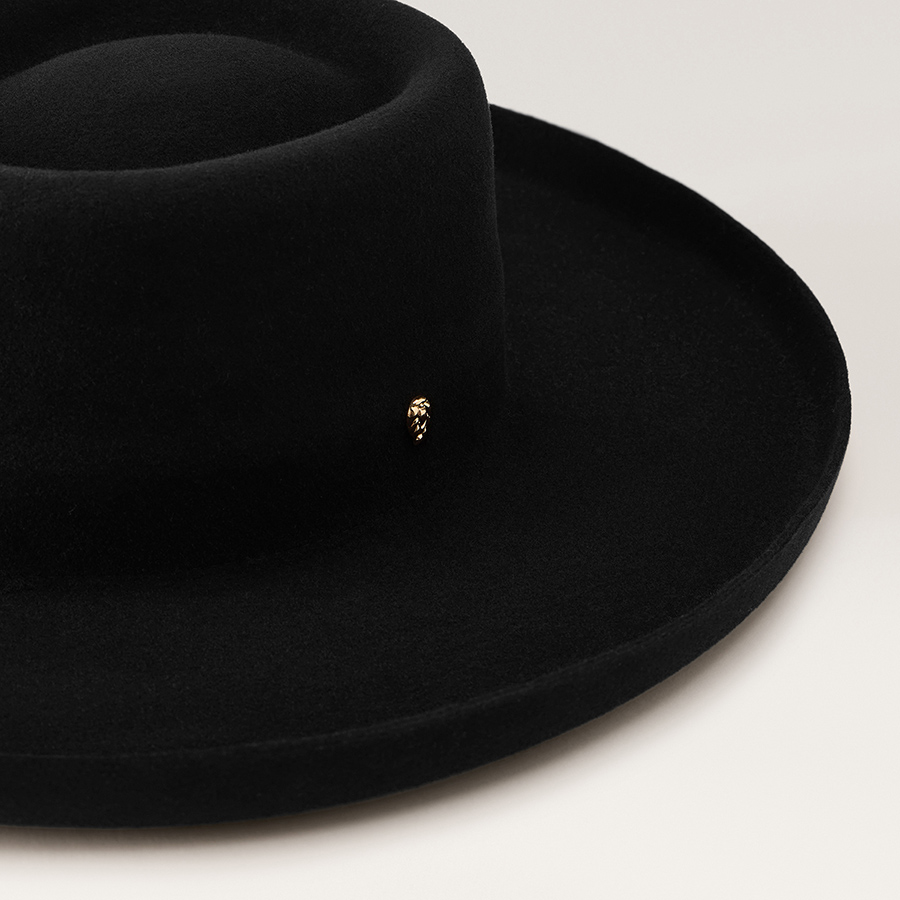 Skylar Wool with Seed Boater(スカイラー) Skylar Wool with Seed Boater(スカイラー)