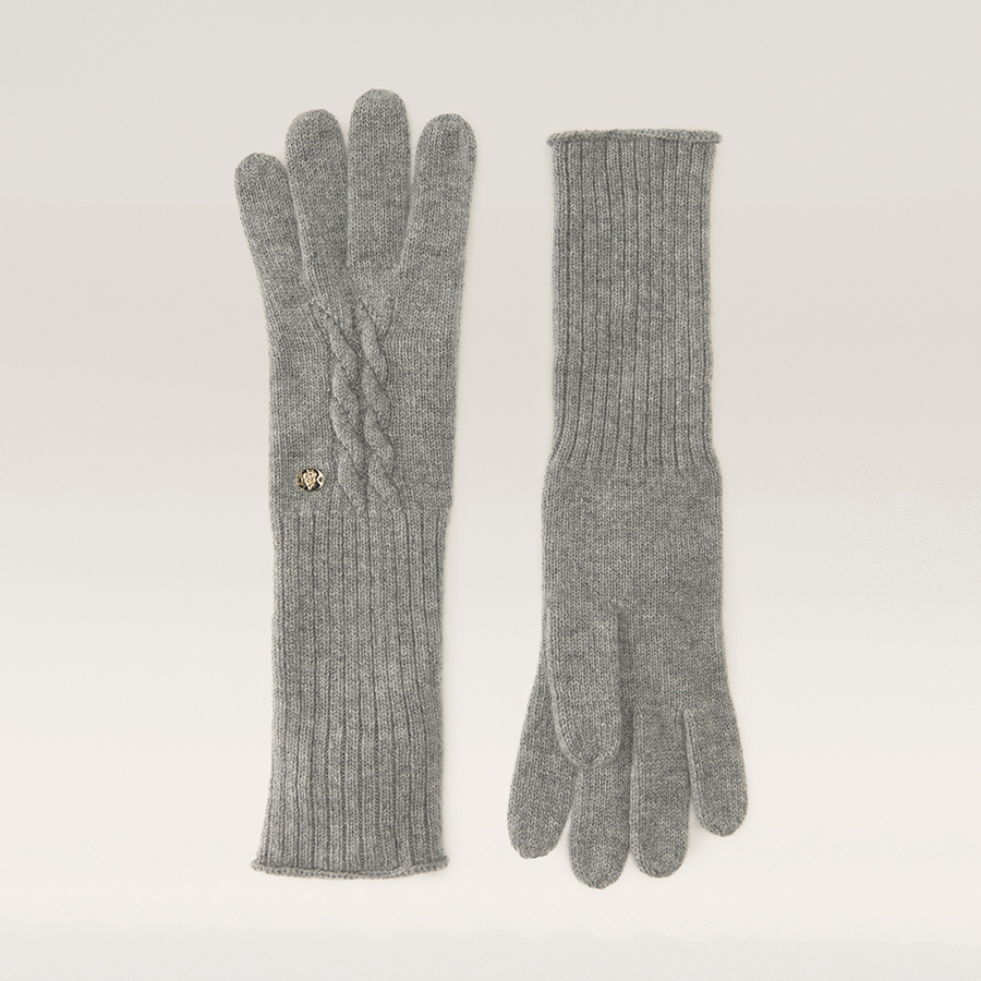 【未使用】ヘレンカミスキー ニット帽 NALLA カシミヤ 100% グレー 未使用】ヘレンカミスキー ニット帽 NALLA カシミヤ 100% グレー 未