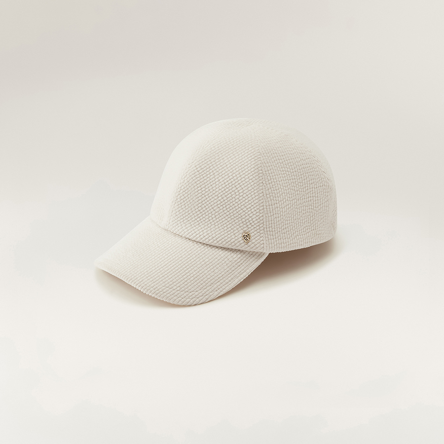 再値下げ!新品ヘレンカミンスキーキャップ白色 HELEN KAMINSKI（ヘレンカミンスキー）キャップ 白 サイズ:ONE