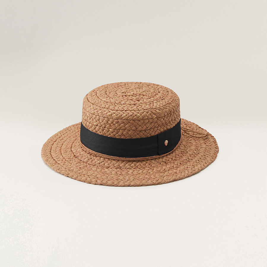 購入オンライン ヘレンカミンスキーラフィア帽子 帽子