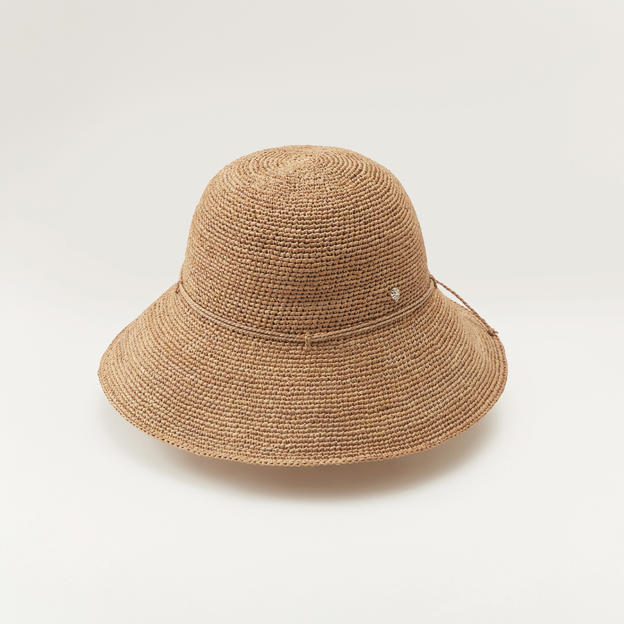 HELEN KAMINSKI ベージュ広つばハット Helen Kaminski ヘレンカミンスキー HELEN KAMINSKI クローシュ